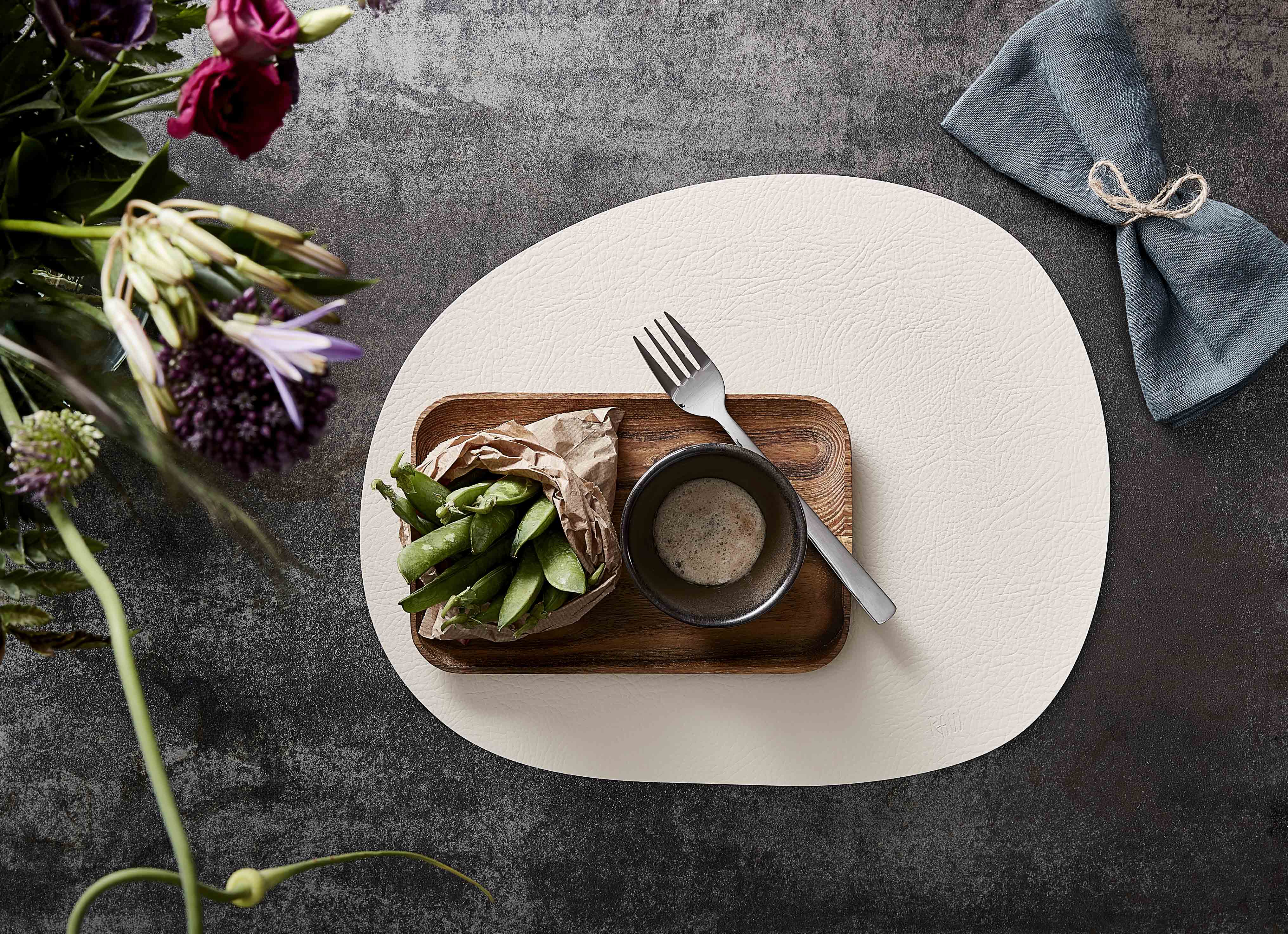 Buffalo dækkeserviet - Warm Nude